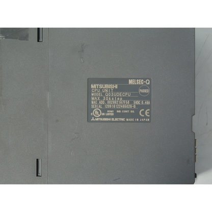 Mitsubishi Q03UDECPU PLC CPU Unit