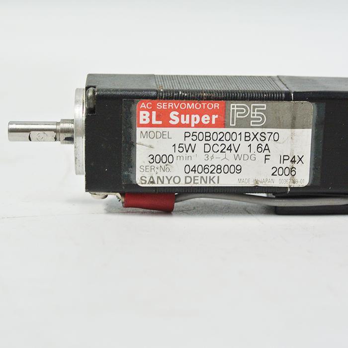 SANYO P50B02001BXS70 15W DC24V Servo Motor - Pulingma Automation