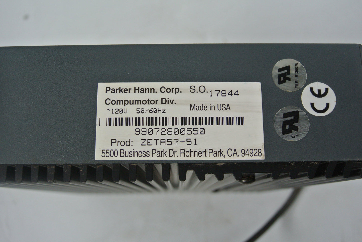 Parker ZETA57-51 Servo Drive 120V 50/60Hz - Pulingma Automation