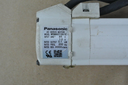 Panasonic MSMA012A1E AC Servo Motor 100W - Pulingma Automation