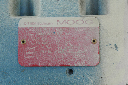 MOOG D661-5009 Hydraulic Servo Valve - Pulingma Automation