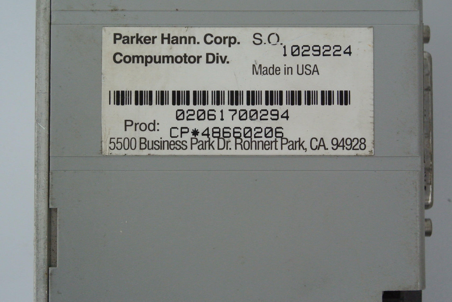 Parker CP*48660206 Drive Module - Pulingma Automation