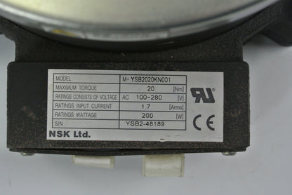 NSK M-YSB2020KN001 Servo Motor 200W - Pulingma Automation