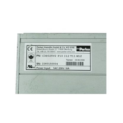 PARKER Servo Driver C3S025V2F10 I12 T11 M12 Used In Good Condition - Pulingma Automation