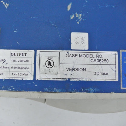 Kollmorgen CR06250 Servo Driver Input 115/230 VAC