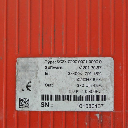 Lust SC34.0200.0021.0000.0 Servo Drive 2KW