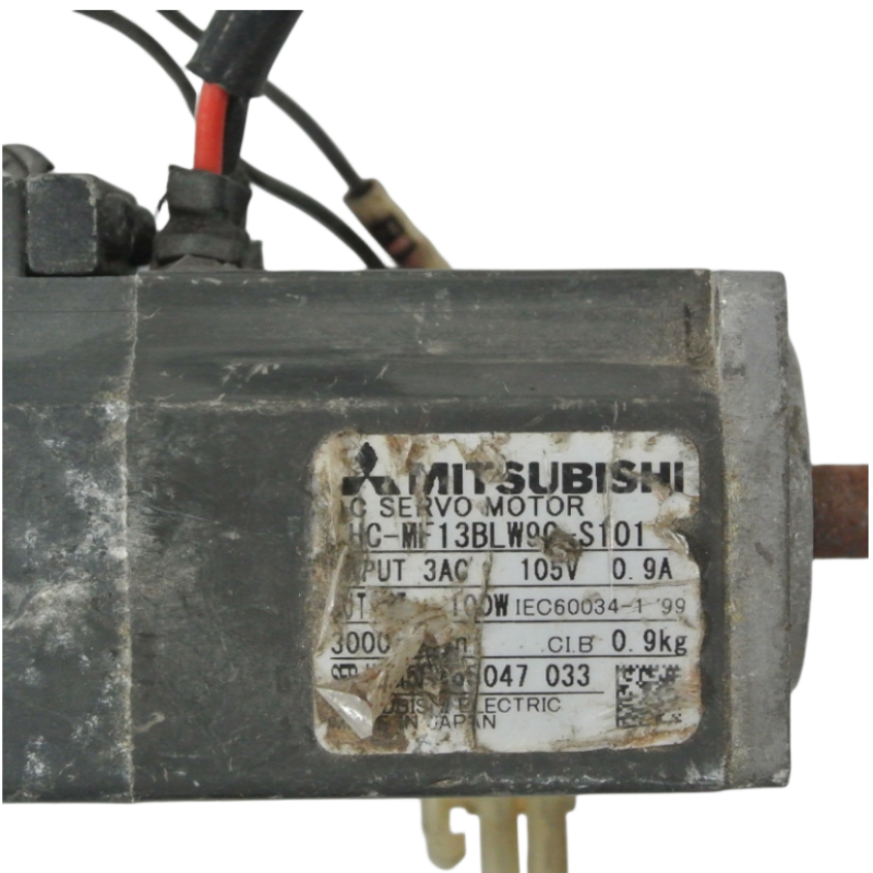 Mitsubishi HC-MF13BLW90-S101 AC Servo Motor