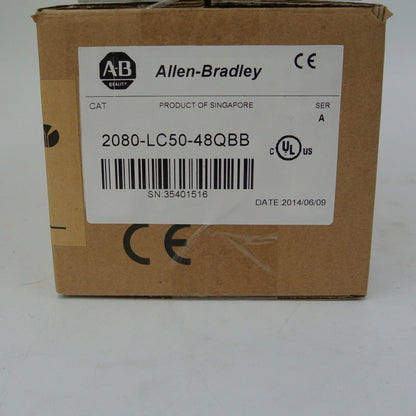 Allen Bradley 2080-LC50-48QBB Ethernet I/P Controller