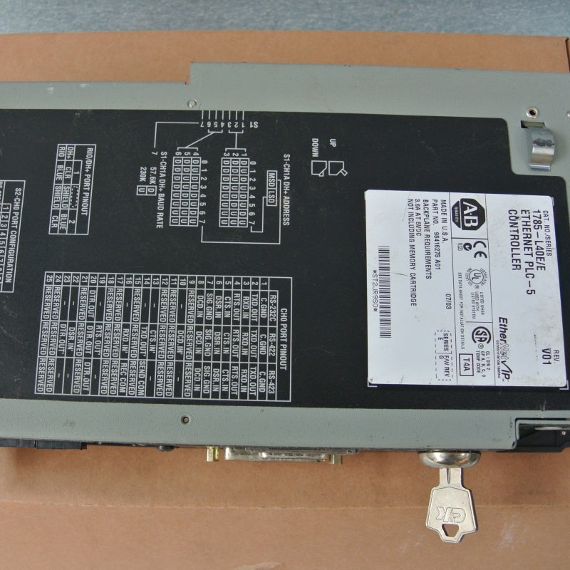 Allen Bradley 1785-L40E/E EtherNet Controller Module