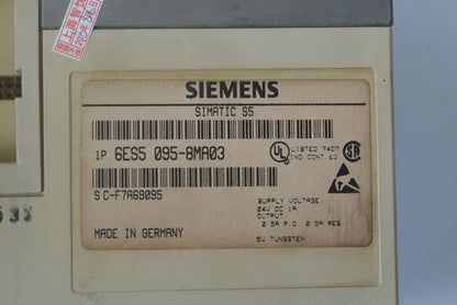 Siemens 6ES5095-8MA03 Compact Controller - Pulingma Automation