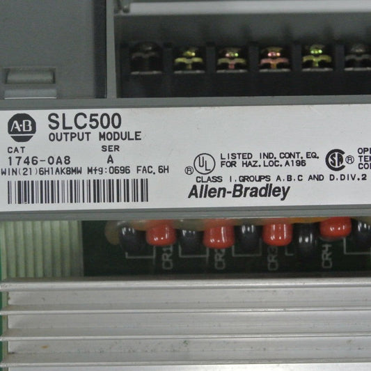 Allen Bradley 1746-OA8 SLC 500 Output Module