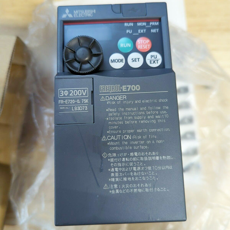 Mitsubishi FR-E720-0.75K Frequency Converter