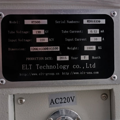 ELT HT500 X-Ray Flaw Detection Equipment
