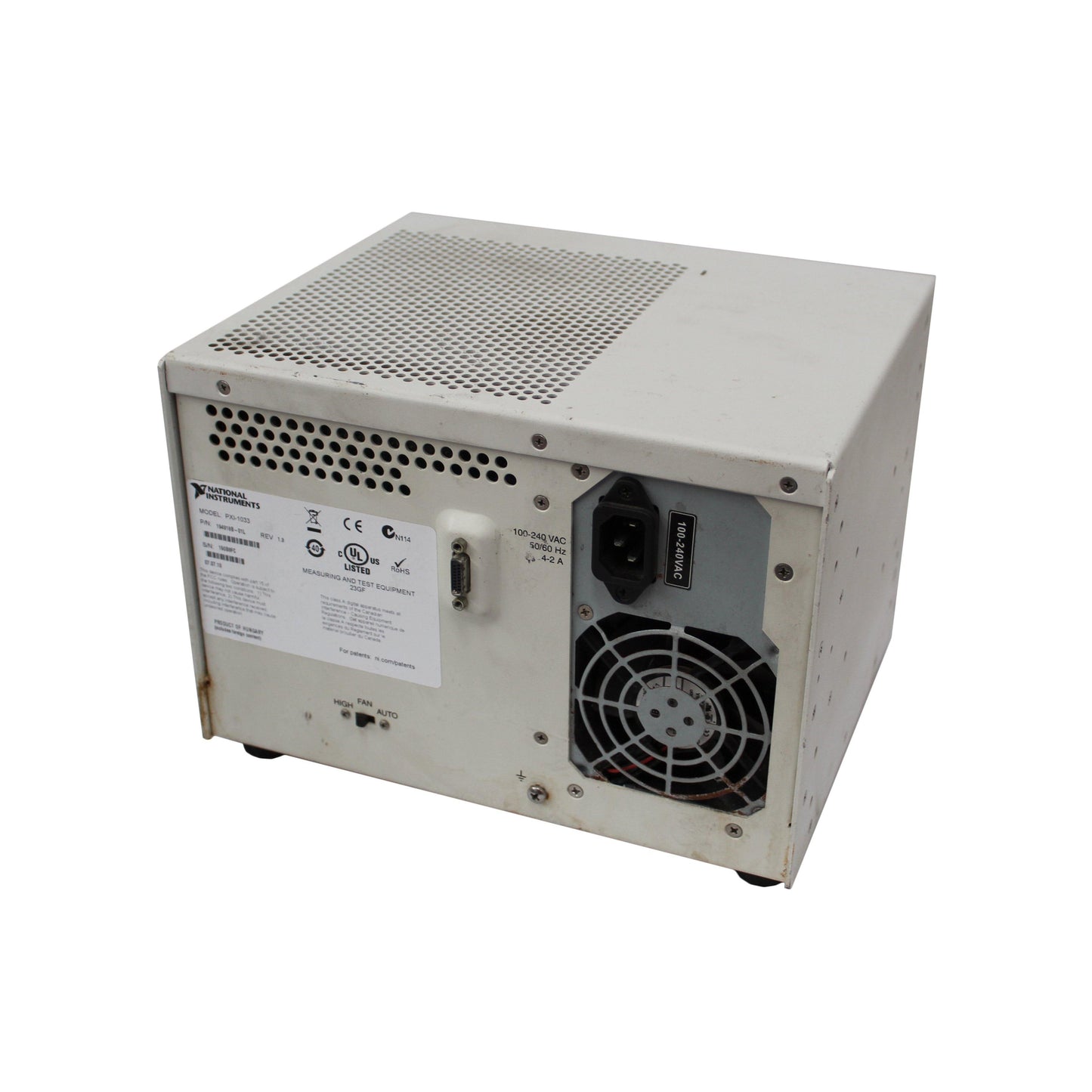 NEC Controller chassis PXI-1033 194918B-01L REV 1.3 Used In Good Condition - Pulingma Automation