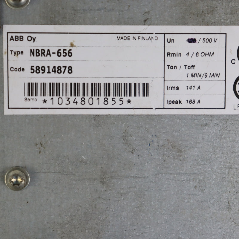 ABB NBRA-656 Braking Chopper