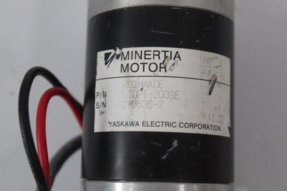 Used Yaskawa DC Servo Motor R02MAKOE UTOPI-200SE - Pulingma Automation