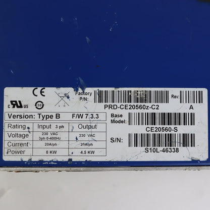 Kollmorgen PRD-CE20560Z-C2 Servo Drive