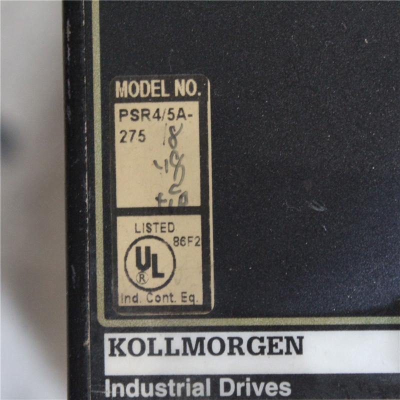 Kollmorgen PSR4/5A-275/8 SERIAL NO. 96B-538 DRIVE - Pulingma Automation