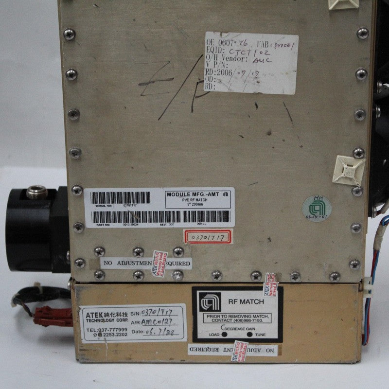 Applied Materials MFG-AMT 0010-20524 GPI-500 RF Power Supply