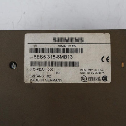 Siemens 6ES5318-8MB13 SMATIC S5 ET200U Interface Module - Pulingma Automation