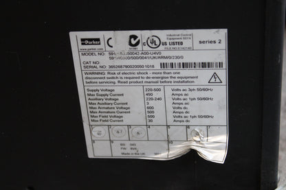 Parker 591P-53350042-A00-U4A0 DC Speed Regulator - Pulingma Automation
