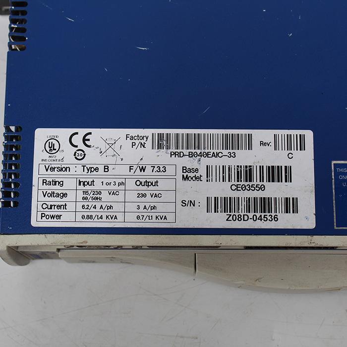 Used Kollmorgen F/W 7.3.3 CE03550 Servo Driver - Pulingma Automation