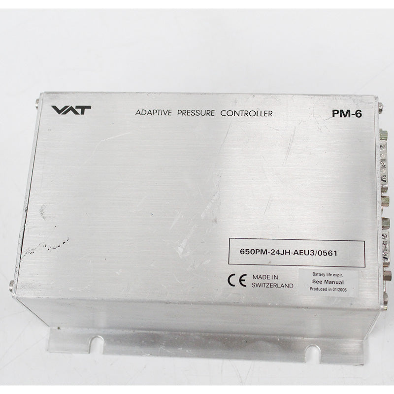 VAT 650PM-24JH-AEU3/0561 PM-6 Semicondutor Adaptive Pressure Controller