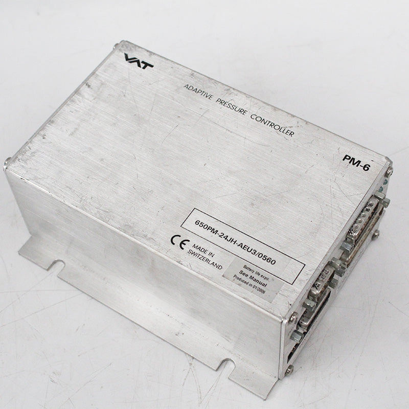 VAT 650PM-24JH-AEU3/0560 PM-6 Semicondutor Adaptive Pressure Controller