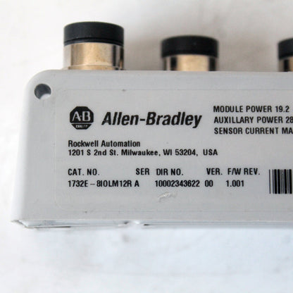 Allen Bradley 1732E-8IOLM12R B Ethernet I/O Module