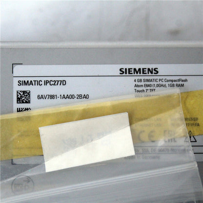 SIEMENS 6AV7881-1AA00-2BA0 Touch Panel