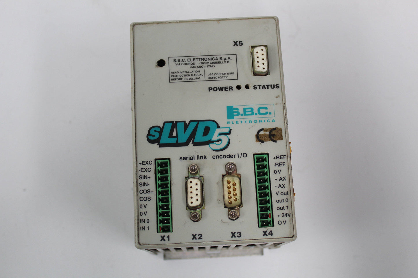Parker SLVD5 Servo Drive Input 3x230VAC - Pulingma Automation