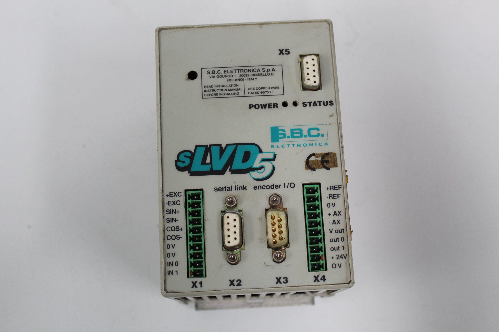 Parker SLVD5 Servo Drive Input 3x230VAC - Pulingma Automation