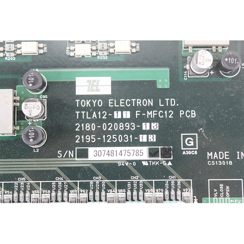 TEL（Tokyo Electron Ltd.）TTLA12-11 F-MFC12 PCB Circuit Board