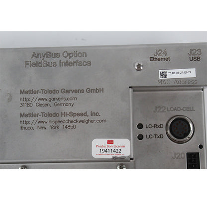 METTLER TOLEDO GARVENS XRTC PCB Assembly 0024105677 G1748 Anybus Option Fieldbus Interface