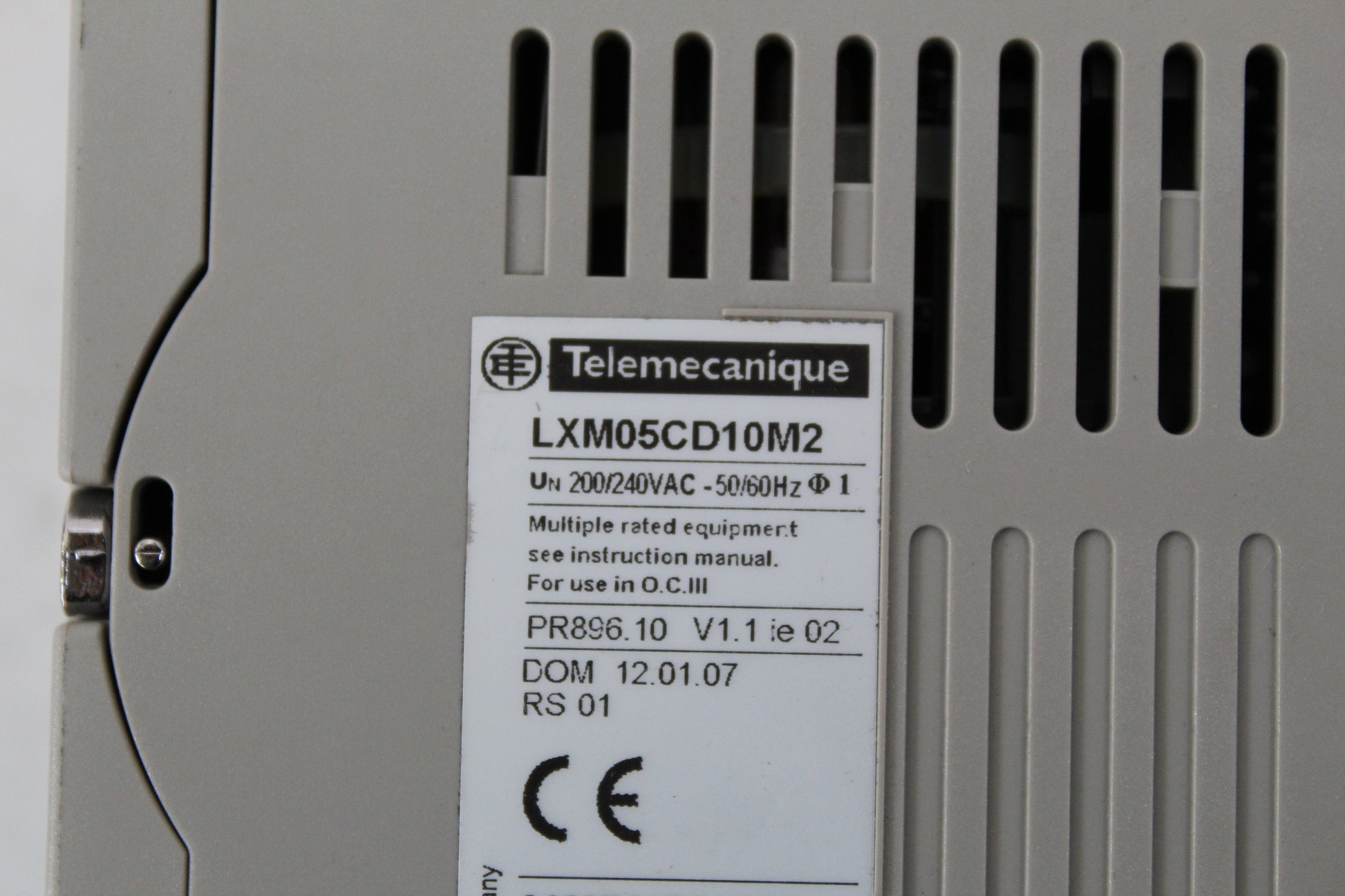 Schneider LXM05CD10M2 Servo Controller 200/240VAC - Pulingma Automation