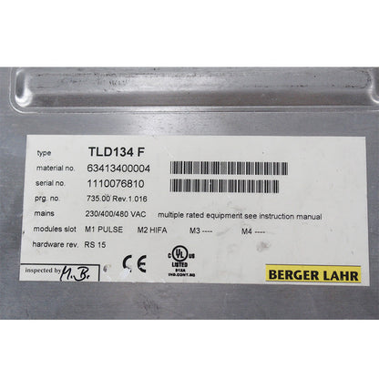 BERGER LAHR TLD134 F Servo Drive