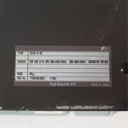 Fuji CU18.5-4C Braking Unit Converter Drives