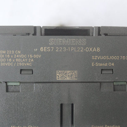 SIEMENS 6ES7223-1PL22-0XA8 PLC