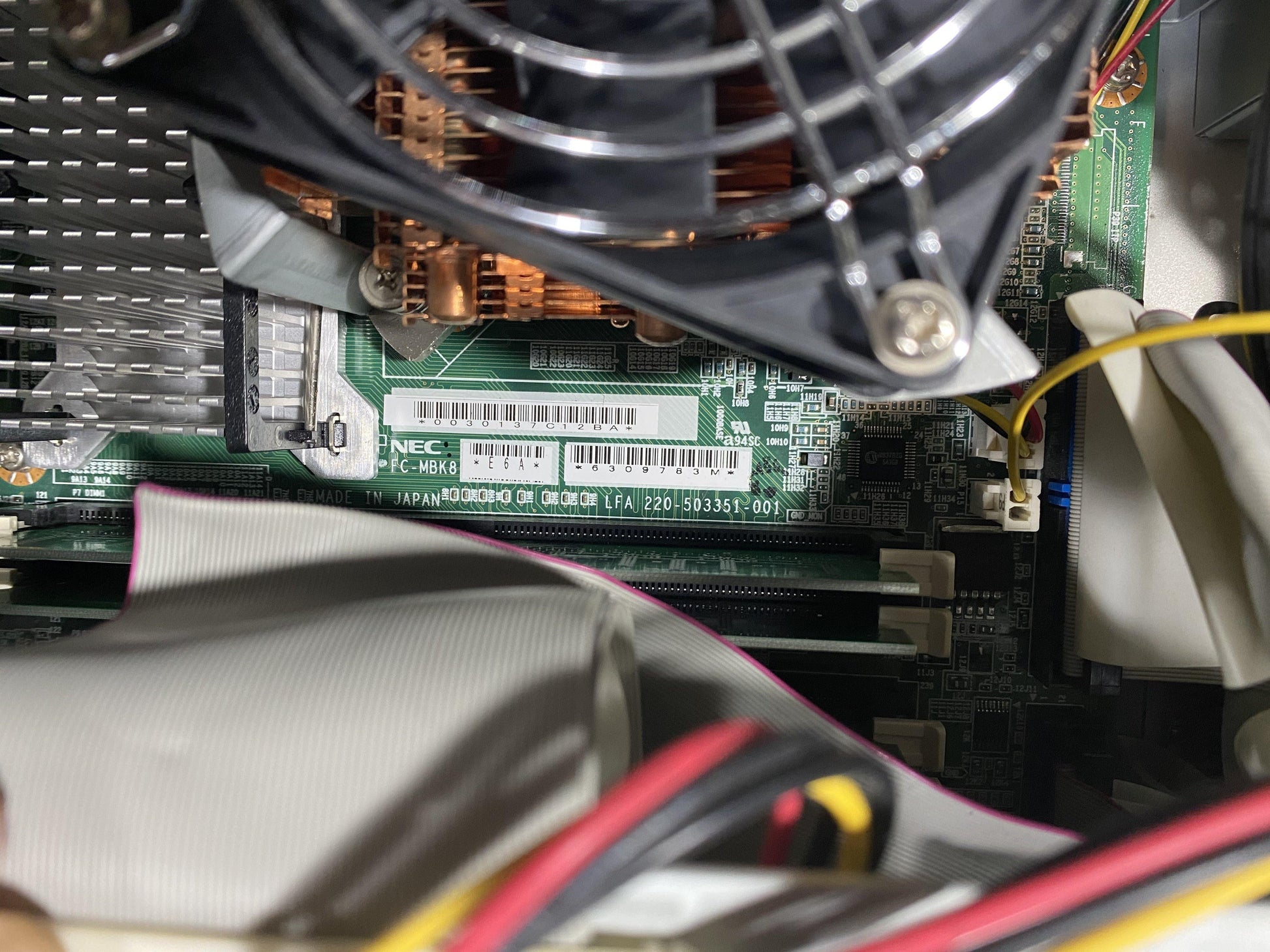 Used NEC Industrial Equipment Motherboard FC-MBK8  (FC-S34Y/S22Z3Z Accessories) - Pulingma Automation
