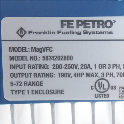 FE PETRO MagVFC 5874202800 Variable Frequency Controller