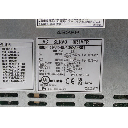 NIKKI DENSO NCR-DDA0A2A-801 Sevor Drive