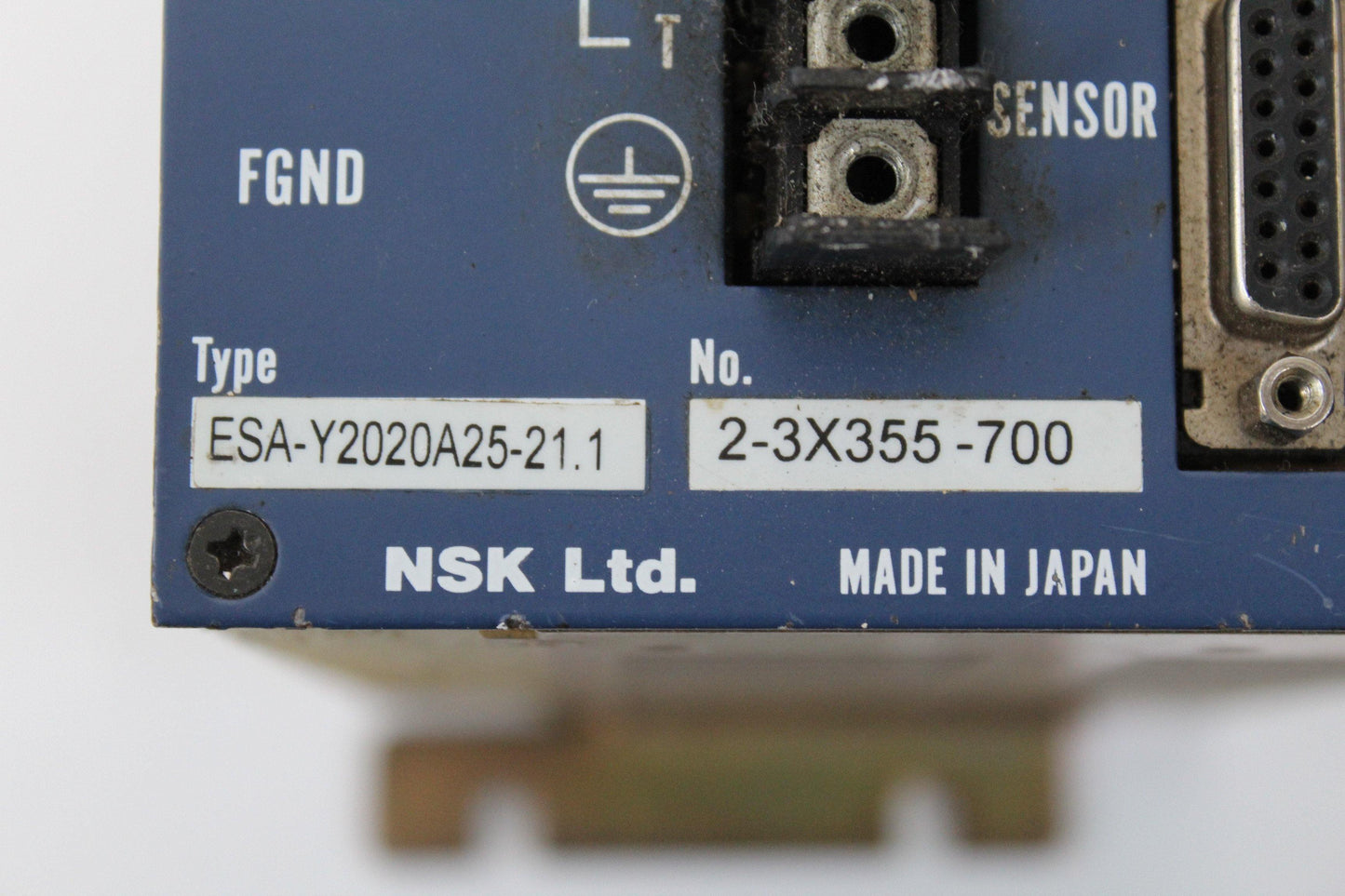 NSK ESA-Y2020A25-21.1 Servo Drive Series 2-3X355-700 - Pulingma Automation