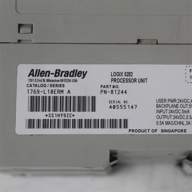 Allen-Bradley 1769-L18ERM PLC