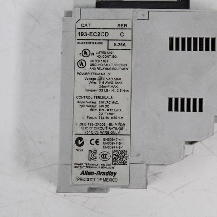 Allen Bradley 193-EC2CD C Overload Relay - Pulingma Automation