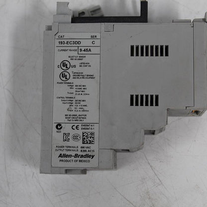 Allen Bradley 193-EC3DD C Overload Relay - Pulingma Automation