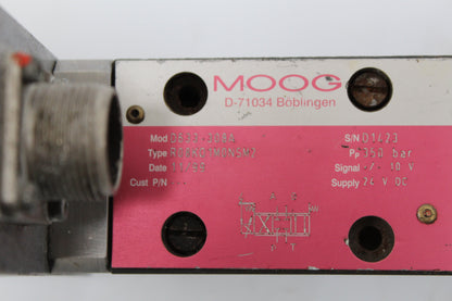 MOOG D633-308A Hydraulic Servo Valve - Pulingma Automation