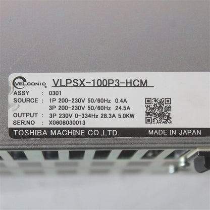 TOSHIBA TOEI VLPSX-100P3-HCM Velconic Driver