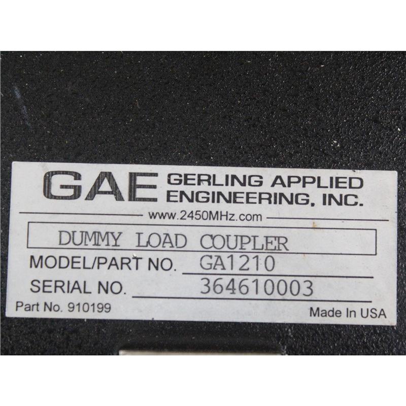 GAE Gerling Applied Engineering Industrial Waveguide WR284 Dual Coupler E-Bend Unit 910303 Used In Good Condition - Pulingma Automation