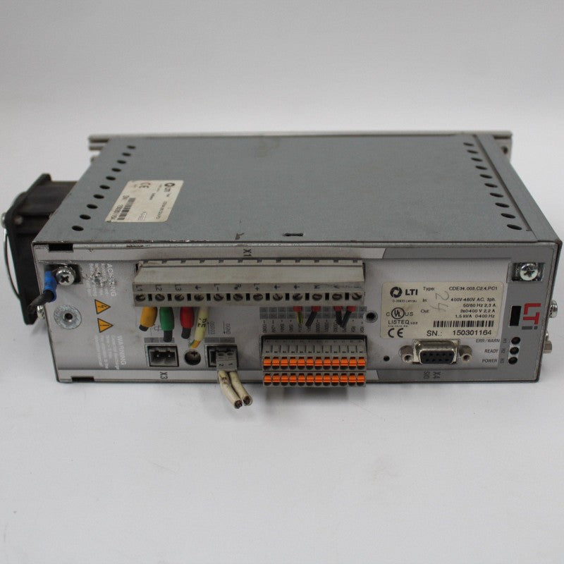 Lust CDE34.003.C2.4.PC1 Servo Drive Inout 400-460VAC 3ph