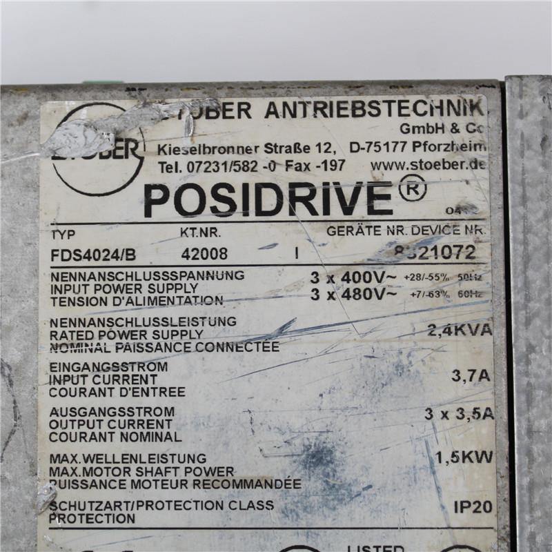 Used STOBER Posidrive FDS4024/B SSI4000 - Pulingma Automation